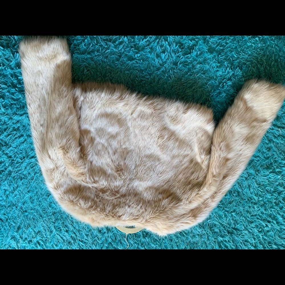 Fur Jacket - Natural/Tan - Picture 10 of 10